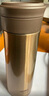 膳魔师（THERMOS）保温杯男士泡茶杯茶水分离不锈钢车载办公水杯可定制团购TCMK 金色 470ml 实拍图