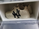 爽居透明鞋盒子篮球收纳盒防尘防潮加厚侧开款鞋柜简易鞋架塑料整理箱 白色款 6个装（可放35-46码） 实拍图