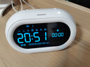 GOODBLOC闹钟学生专用起床神器2024新款强力叫醒初高中生专用智能可视化计时器自律神器厨房学习专用定时间 【象牙白】可视化计时+双喇叭大音量 30天续航  倒计时+双喇叭大音量+一键调节 实拍图