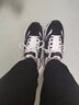 斯凯奇（Skechers）女款春夏季厚底增高复古轻便休闲鞋老爹鞋运动鞋子女鞋 149463-BKW-C 黑色/白色 37 实拍图