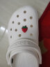 crocs卡骆驰智必星运动配件洞洞鞋花 可口美食水果系列 草莓 均码 实拍图