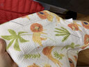 好孩子（gb）婴儿抱被秋冬新生儿包被冬睡袋春秋夹棉包巾 黄*棉质+印染工艺【春夏舒适款】 实拍图