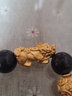 蒂蔻（Tico）足金大气招财貔貅黄金手链男3D硬金转运珠黑玛瑙手串生日礼物 实拍图