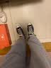 匡威（Converse）【滔搏运动】匡威男鞋女鞋低帮帆布鞋复古系带硫化鞋情侣款黑色 162058C 41 实拍图