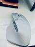 罗技（Logitech）大师系列 MX Master 3S 无线蓝牙鼠标 人体工学 办公 静音鼠标 高端 珍珠白 带无线接收器 实拍图