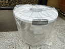 美煮妇面粉储存罐家用米面桶储面桶防虫防潮密封收纳箱装大米的容器米桶 【食品级】10斤装透明白/防虫盒 实拍图