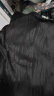 苏京猫高级感长袖T恤男装春秋季ins提花打底衫内搭体恤衫上衣服 黑色 2XL 实拍图