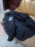雪中飞羽绒服女短款连帽工装外套加厚保暖小个子时尚韩版新款防寒服 黑色 L 165（100-110斤） 实拍图