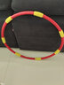 呦酷呼啦圈儿童小学生初学者专用小孩幼儿园男女宝宝软海棉按摩表演圈 红色按摩75cm【加厚海绵】8岁上 实拍图