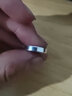佰誉银家4MM刻字定制99足银男士戒指女士情侣对戒 光圈 单身小指食指尾戒 9号(手指周长49MM 实拍图