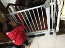 呵花楼梯口护栏婴儿童安全门栏围阳台栏杆宠物宝宝犬狗狗栅栏门免打孔 适用宽度 83-90cm 高78cm栏杆间隙 实拍图