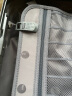 ITO行李箱铝框箱小型密码箱坚固万向轮大容量托运旅行箱登机箱拉杆箱 黑色  20英寸（可登机） 实拍图