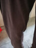 维尼玛希男士睡裤男长裤纯棉家居裤夏季薄款宽松休闲居家裤全棉成人防蚊裤 针织全棉：深灰色 XL【建议体重150-170斤】 实拍图