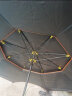 simago喜曼多钓鱼伞防暴雨防紫外线抗强风双层加厚万向钓伞 擎天伞2.4米 实拍图