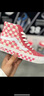 VANS范斯官方 Sk8-Hi 38 DX火龙果粉棋盘格安纳海姆街头甜酷板鞋 粉色/粉白棋盘格 34.5 实拍图