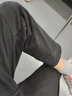 皮尔卡丹（pierre cardin）高级感短袖T恤男夏季男士polo新款青年时尚休闲绣花翻领舒适上衣 05681浅蓝色+05681黑色 XL 实拍图