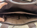 联想ThinkPad笔记本电脑包14英寸13英寸超薄笔记本手提包 棕色单肩包 实拍图