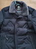 恒源祥羽绒服男短款加厚秋冬季中年男士保暖外套带毛领上衣服商务爸爸装 FSM9617上青 XL 180 实拍图