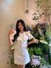 她芙品牌女装小香风套装裙女2025新款夏天法式优雅气质小个子两件套 杏色 M 实拍图