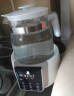 小白熊 恒温水壶调奶器1.2L 多功能婴儿冲泡奶粉热水壶 温奶暖奶器玻璃水壶 HL-0857 实拍图