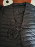 CARBINEER轻薄羽绒服男短款圆领内穿保暖修身内胆新品轻薄款 黑色 XL 实拍图