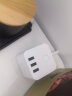 公牛（BULL) 魔方智能USB插座 插线板/插排/排插/接线板/拖线板  GN-U303U 白色魔方USB插座全长1.5米 实拍图
