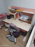 生活诚品 进口实木儿童学习桌椅套装儿童书桌写字桌小学生作业课桌可升降 ME7507N(1.2米)+8503上下背椅粉 实拍图