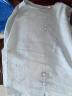 俞兆林（YUZHAOLIN）中老年人衣服奶奶装夏短袖套装棉麻女大码女装老太太夏装妈妈装 蓝色(套装) 2XL建议(100-115斤) 晒单实拍图