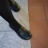 他她（TATA）平底乐福鞋女软底复古小皮鞋女英伦风新款W7E14AA3 黑色 36 实拍图