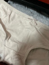 浪莎（LangSha）【全棉裆】女士内裤女纯棉裆中腰无痕纯色大码三角短裤7条装 L（建议165/50-60kg） 晒单实拍图