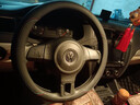 Ewitgo汽车方向盘套纳帕皮防滑吸汗夏季超薄透气四季适用车把套D形圆形 【D形】名爵5/6/zs锐腾mg6锐行MG领航 实拍图