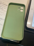 菲科斯 适用苹果手机壳液态硅胶iPhone全包边磨砂防摔软壳 【6.1寸】苹果12-抹茶绿+【钢化膜】 实拍图