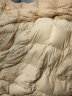 梦洁家纺95%白鹅绒四季被厚被防螨加厚冬被羽绒被 甄暖95%白鹅绒厚被（金） 1.8米床(248*248)cm 实拍图