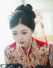 秀禾世家【东方简奢风】秀禾服婚服2026新款结婚礼服出阁服结婚嫁衣婚纱 「新中式」N-516奢华款 4XL 实拍图