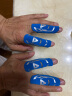 AQ篮球排球指关节护指运动护具蓝色直筒款B30912 S/M指围5.7-6.8cm 实拍图