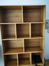 悦美妙书架落地简易书柜格子柜组合客厅置物架办公室多层收纳架储物柜子 【超值组合】枫木色120*179CM 实拍图