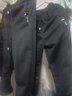 玺物加厚加绒裤子男秋冬休闲裤男直筒修身长裤棉裤工装裤保暖男装裤子 加绒黑色直筒+加绒黑色直筒 XL-建议110-140斤左右 实拍图