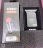 ZIPPO防风煤油打火机黑裂漆236刻字百家姓情人节送男友七夕生日礼物 经典标志（单机+15ML油） 实拍图