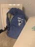 法德陆 书包男初中高中生大学生潮帅气中学生小学生男孩双肩包男生小背包 weinuoshi960蓝色大号+太空人挂件 实拍图
