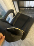 创姿电脑椅办公椅子电竞椅家用人体工学椅老板椅主播靠背游戏椅皮椅 黑色乳胶坐垫+三级防爆气杆 实拍图