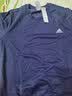 阿迪达斯（adidas）三叶草纯棉短袖女2026夏季新款时尚半袖三条纹宽松透气休闲t恤男 HZ9634/情侣T/蓝色 3XL 【建议体重200斤-220斤】 实拍图