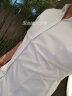卡度顿夏季短袖衬衫男韩版修身大码青少年商务休闲白衬衣职业装工作服 白色 2XL 实拍图