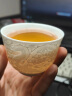 蕉夏景德镇十二生肖主人杯单杯高端功夫茶杯子素烧陶瓷茶具白瓷建盏杯 生肖-虎 实拍图