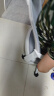 赛森电脑椅家用办公培训会议椅学生宿舍书房人体工学椅电竞椅靠背椅子 白框灰网+头枕+乳胶(滑轮升降款) 实拍图
