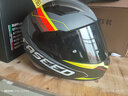 FASEED法赛德全盔摩托车头盔男复古女机车街车跑车单镜片3c认证四季816 灰登月/哑黑（送镜片+防雾贴） 2XL(61-62)头围 实拍图
