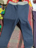 多妙屋儿童保暖裤德绒秋冬加绒加厚男童秋裤女大童打底裤T3731蓝灰 130 实拍图