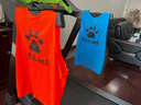 KELME/卡尔美足球组队对抗背心团购定制足球训练分队坎肩上衣运动健身 荧光橙黑(XL)码 实拍图