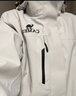 骆驼冲锋衣男[baby同款]羽绒三合一防风防水户外抓绒登山服女 O005W4，冰川灰 ，中性【抓绒】 L 实拍图