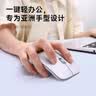 W&P无线蓝牙三模鼠标人体工学商务办公轻量化便携静音可充电适用苹果华为微软台式笔记本电脑wp 迷雾紫【拱形抓握丨健康护腕丨舒适静音】 实拍图