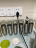 COOWELL调料瓶油壶玻璃防尘不漏油厨房用品不锈钢壳油瓶调味酱油醋料酒瓶 A款握手控油壶--6支装 300ml 实拍图
